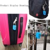 ZPLIUST - 4 Digit Combinations Padlock The Safe Cipher Lock,