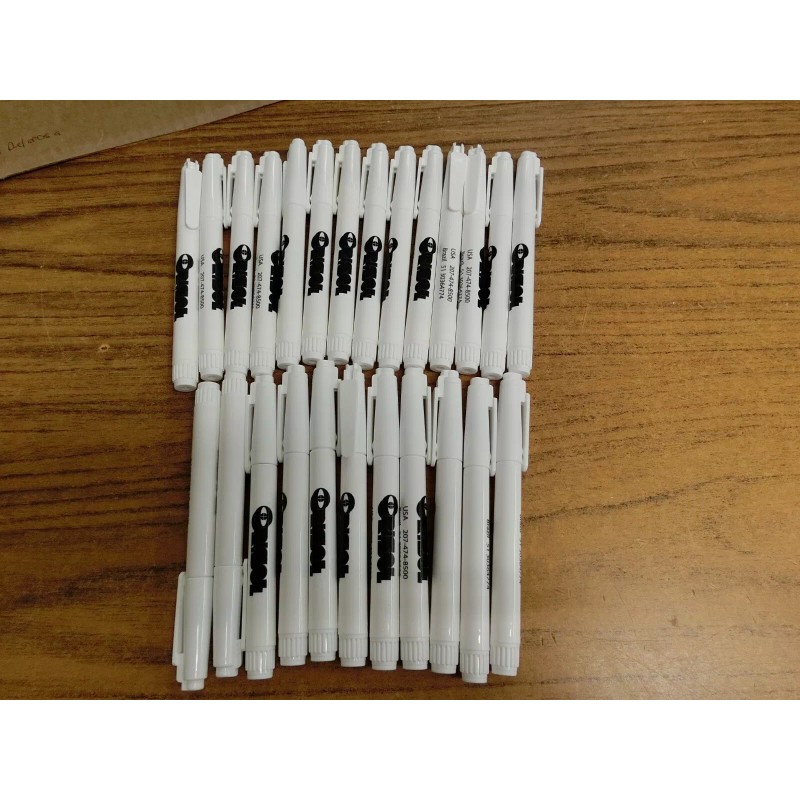 25 Security Permanent Invisible UV Ink Markers Pen Stop Return