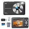 4K Digital Camera for Photography, 64MP Autofocus Vlogging Cam for