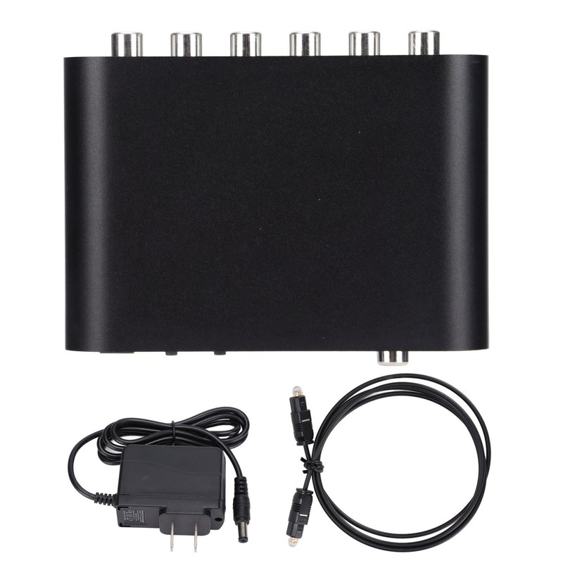 51R Digital Audio Decoder 5.1 Channel to 3.5mm Stereo AUX