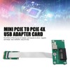 Mini PCIE to PCIE Express 4X USB Adapter Card PCB