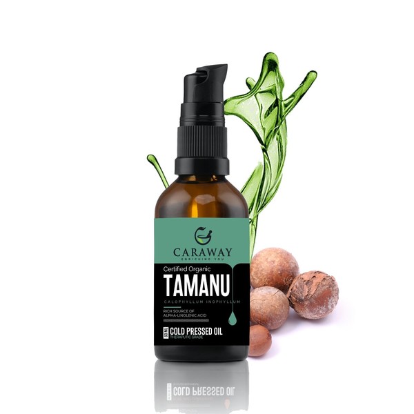 CARAWAY Tamanu Oil Organic for Skin - Cold Pressed -