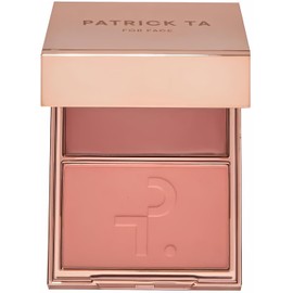 PATRICK TA Principales Titulares de Belleza - Rubor En Polvo y Crème de Doble Toma - No Demasiado (Soft Rosey Taupe)