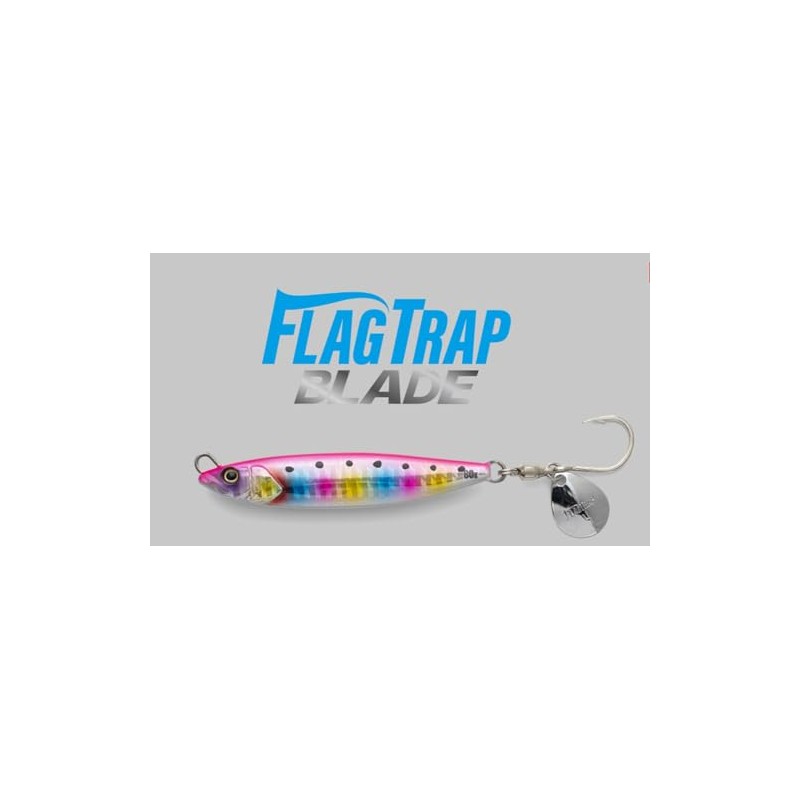 JACKALL (ジャッカル) Flag Trap Blade 60g Bull Pin/Border Holo