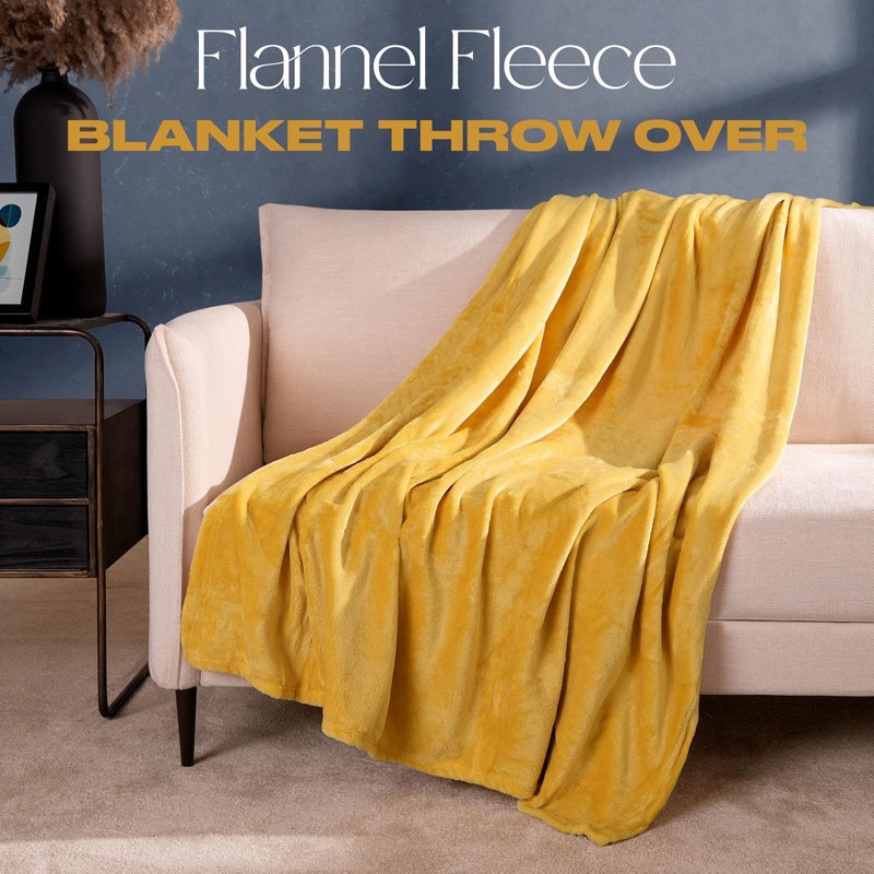 Brentfords Super Ultra Soft Flannel Fleece Blanket Throw Over Large