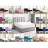 Dazzle Collection® Full Fitted Sheet Bed Sheets 100% Polycotton Machine