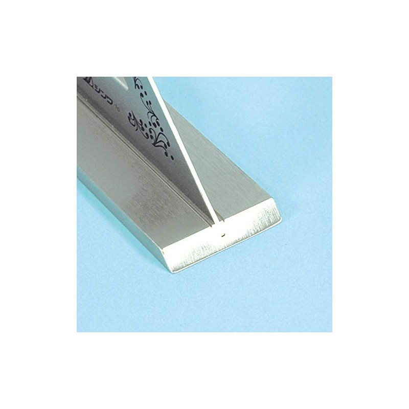 Shinwa Sokutei 62162 Stopping Ruler with Wide Width Base, Width