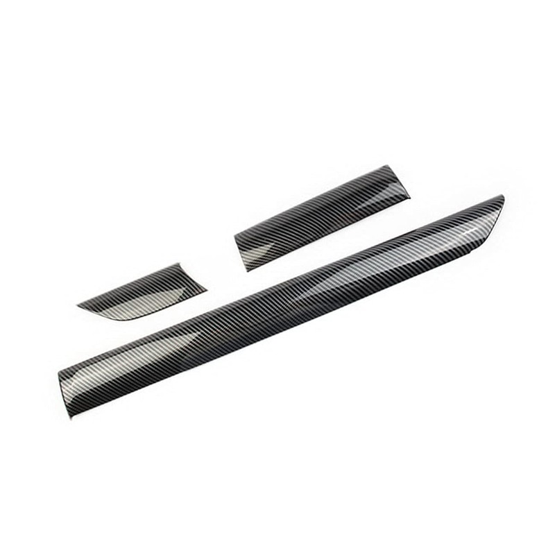 Korlot Carbon Fiber Control Dashboard Panel Decor Protective Cover Trims