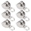 10PCS M15 Pulley Block Stainless Steel Heavy Duty Traction Wheel