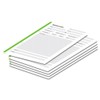 PRICARO 5 x A5 Punched Telephone Notepad - Green