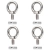 NA 4 Pcs Multi Function Awning Rail Stoppers Stainless Steel