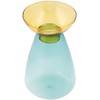 Paseo EW-23 Glass Base for Hydroponics, Blue, Size: Approx. φ3.5