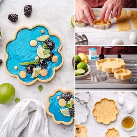 Decora 0064081 Blood Perforated Stainless Steel Baking Frame 16 x 16 x 3.5 H cm