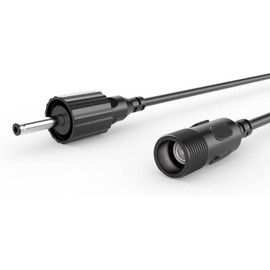 1 to 3 Extension 1-Pin Cord for Solar Water Fountain Pump Lights, Power Cord Extension for Solar Water Pump Lights Extension Cable