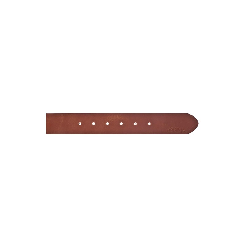 MUSTANG Women's Leather Belt 4.0 W75 Amber Brown, Amber Brown