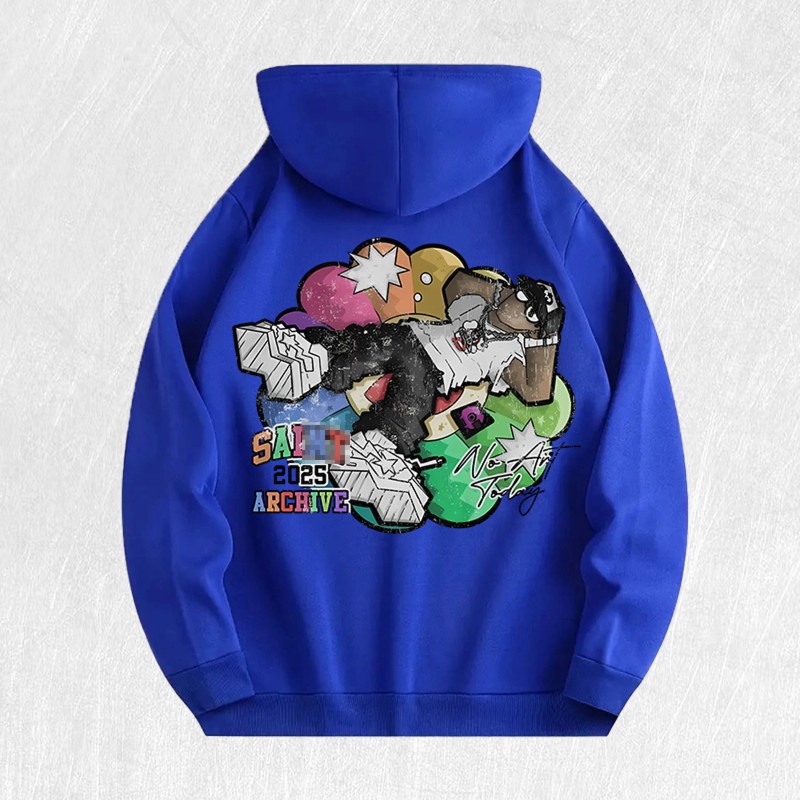 Saint 2025 Archive Graphic Hoodie 100% Cotton US Warehouse 6