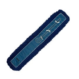 Ultimate Dust Mop Kit: Industrial-Grade Performance, Heavy-Duty Frame, Telescopic Handle - Blue 48 Inch