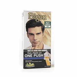 Bigen Tinte en Crema, One Push Tono Negro Natural Negro Natural