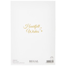 Regal Publishing Heartfelt Wishes Sentimental Birthday Card Nan - 9 x 6 inches, C80684, Pink