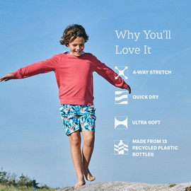 Fair Harbor Kids SeaBreeze Hoodie –– Kids Classic Lightweight Hoodie –– Incredibly Soft and Breathable, UPF 50