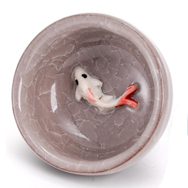 Foraineam 12 Pieces Ceramic Sake Tea Cups, Korean Soju Shot