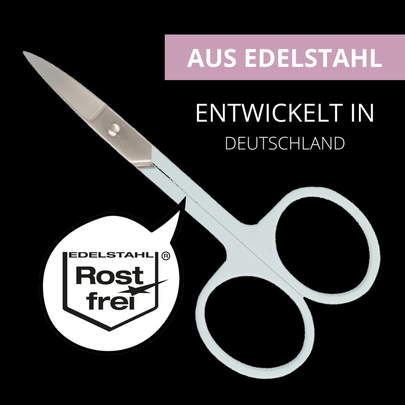 PARSA Beauty LOV.U Nail Scissors (Mint) - Nail Cutter for