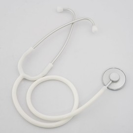 Azuone Navis Stethoscope Nursing Scope Inner Spring Type, Single, White / 0-1670-06