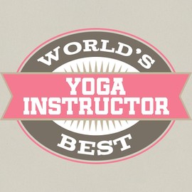 CafePress Yoga Instructor Gift Canvas Tote Top Zipper Closure