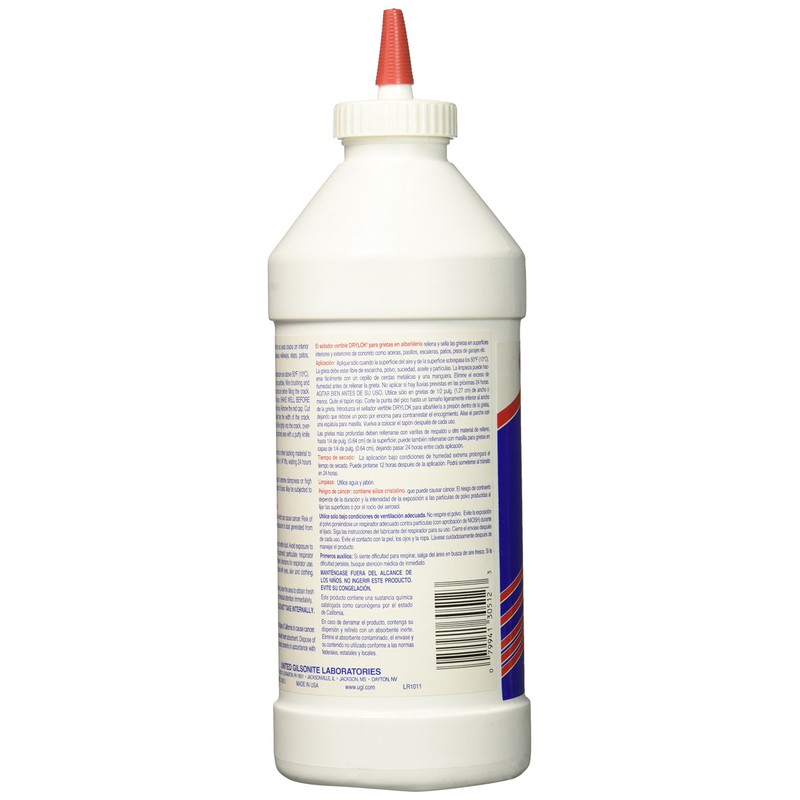 United Gilsonite 4311-4719 Pourable Masonry Crack Filler, Grays