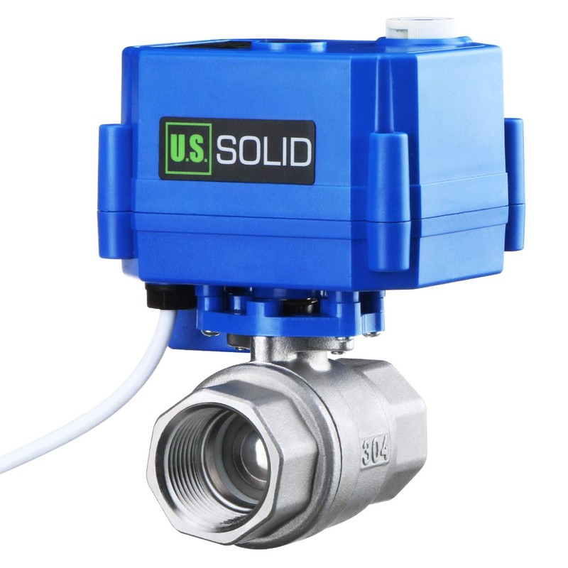 Motorized Ball Valve- 3/4" Stainless Steel Electrical Ball Valve with