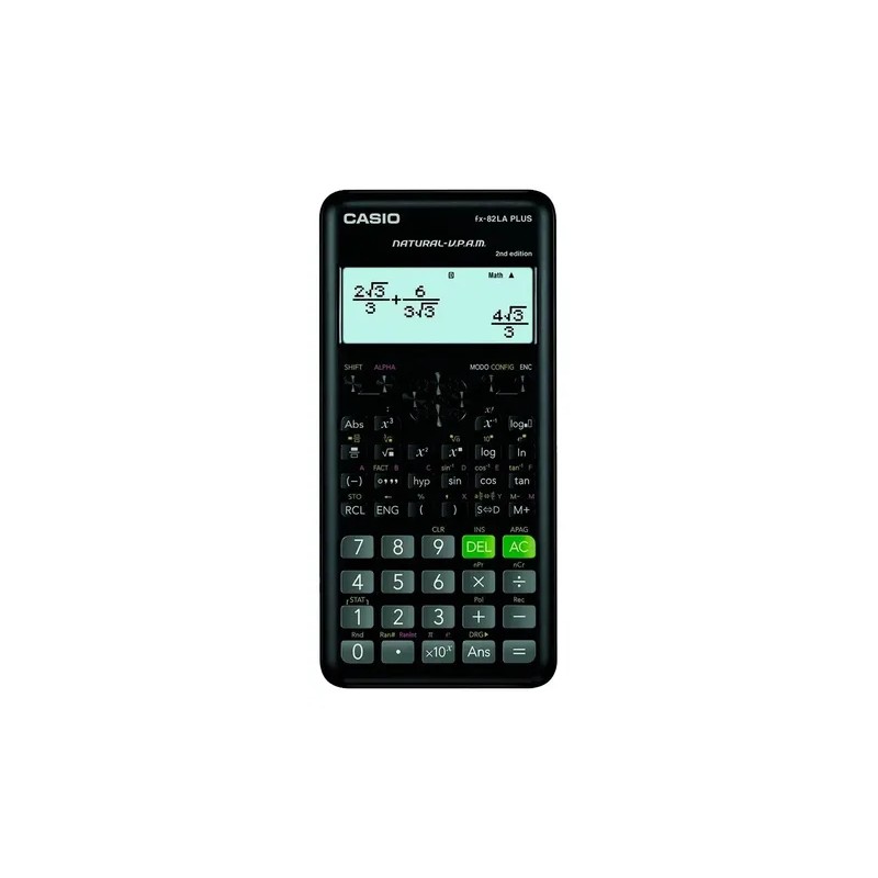 Calculadora científica Casio FX-82LA Plus -2 color negro