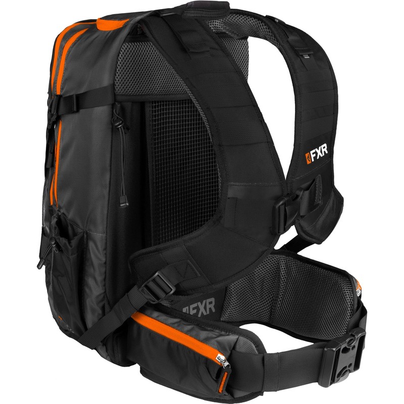 FXR Ride Pack 2025 (Black/Charcoal/Orange - One Size)