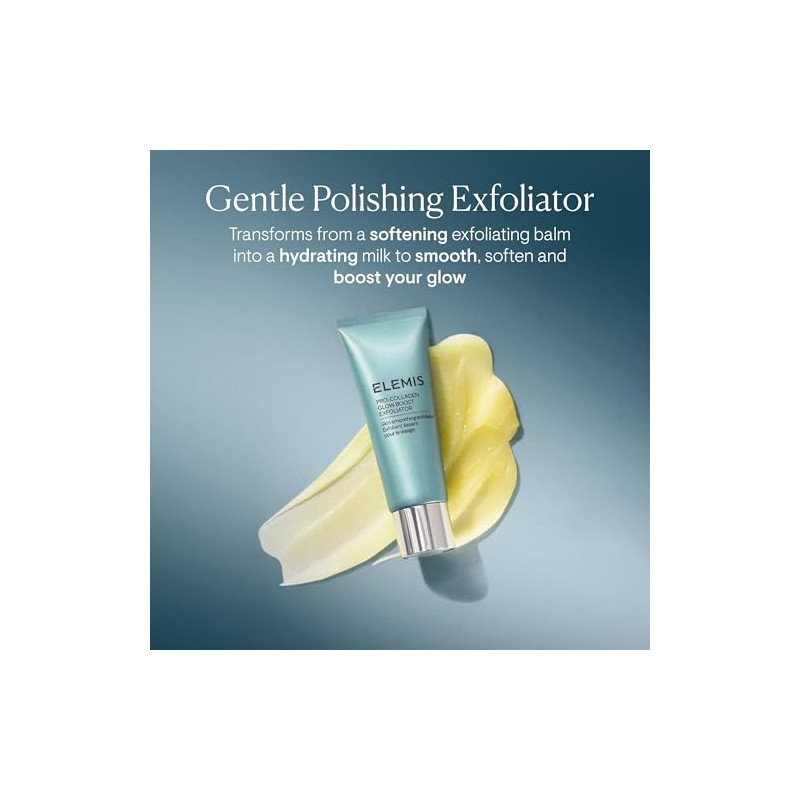 ELEMIS Pro-Collagen Glow Boost Exfoliator 100ml – Gentle Physical Facial