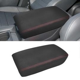 SUNBREATH Compatible with Center Console Armrest Cover for Honda CRV 2022 2023 2024 2025 PU Leather Armrest Storage Box Lids Protector Arm Rest Pad Seat Box Cover