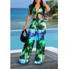 Traje de baño de playa para mujer, vestido de malla