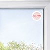 Decooo.be High Quality Outdoor Alarm Stickers (Rain, UV,...) - Round