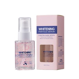 Whitening Particle Serum für Strahlende Haut, Aufhellende Mikroperlen-Formel, Anti-Wrinkle Serum, Gleichmäßiger Teint durch Pflanzenextrakte, Leichte Textur, Reduziert Pigmentflecken & Sonnenschäden