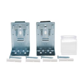 Universal Replacement Vertical Mounting Bracket Blinds Mounting Snap Fixed Code Roll Curtain （42mm 1.65inch） (2Pack)