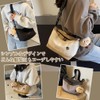 Neueins Mini Shoulder Bag Lightweight Compact Diagonal Shoulder Strap Unisex