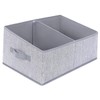 VILLFUL Trapezoid Storage Bins Large Foldable Fabric for Clothes Books