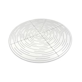 Taytools 114601 10 Inch Round Center Finder Compass for Wood Turners Lathe Work