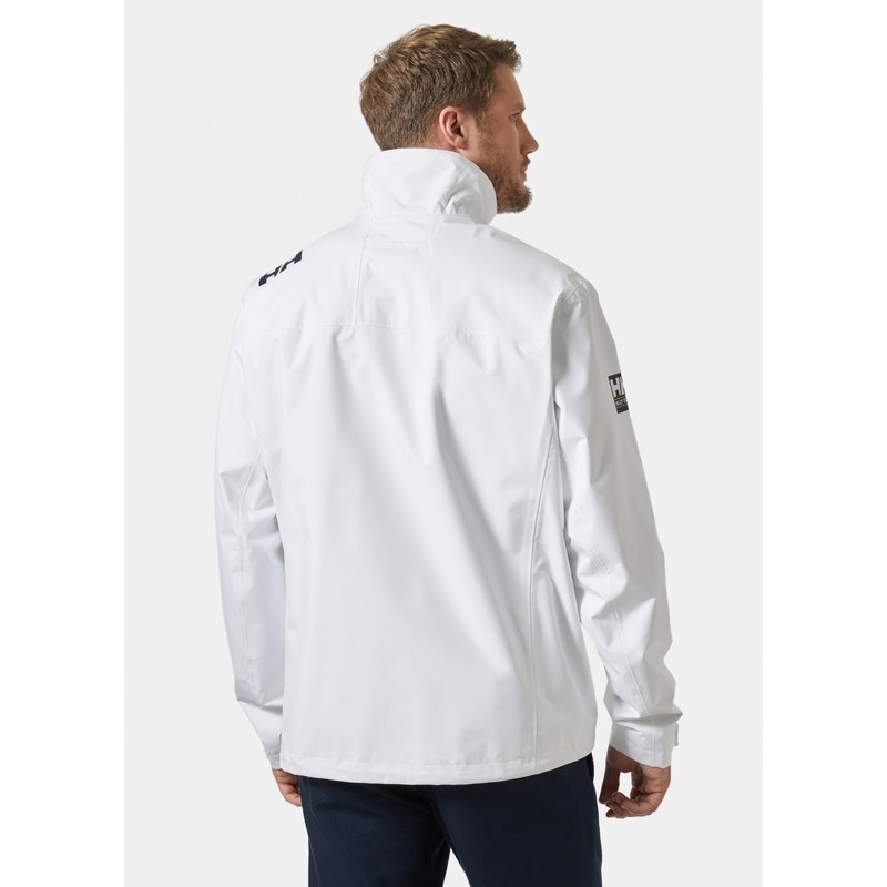 Helly-Hansen Men's Crew Jacket 2.0, 001 White, XX-Large