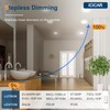 icicar 12 Pack 6 Inch LED Recessed Ceiling Lights, Dimmable