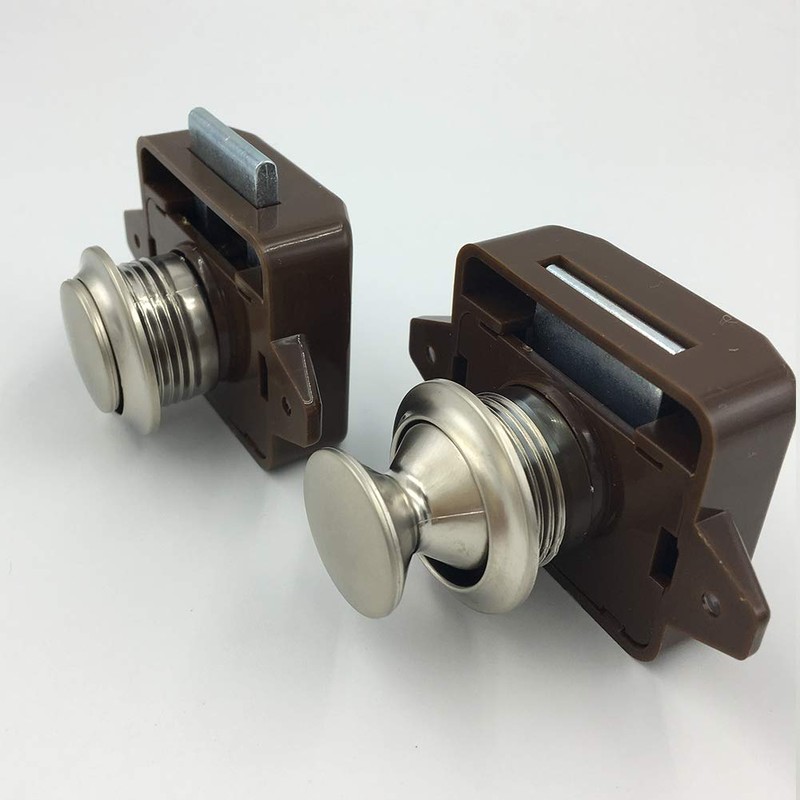 Button Door Key Pad Lock Push Button Catch Caravan Motorhome