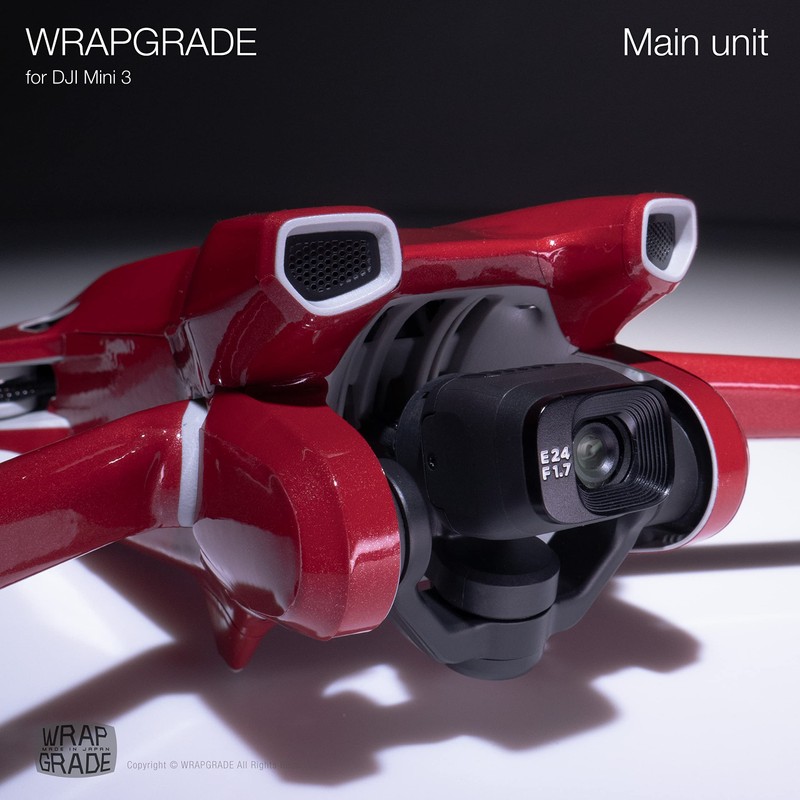 WRAPGRADE Skin Stickers Compatible with DJI Mini 3 | Main