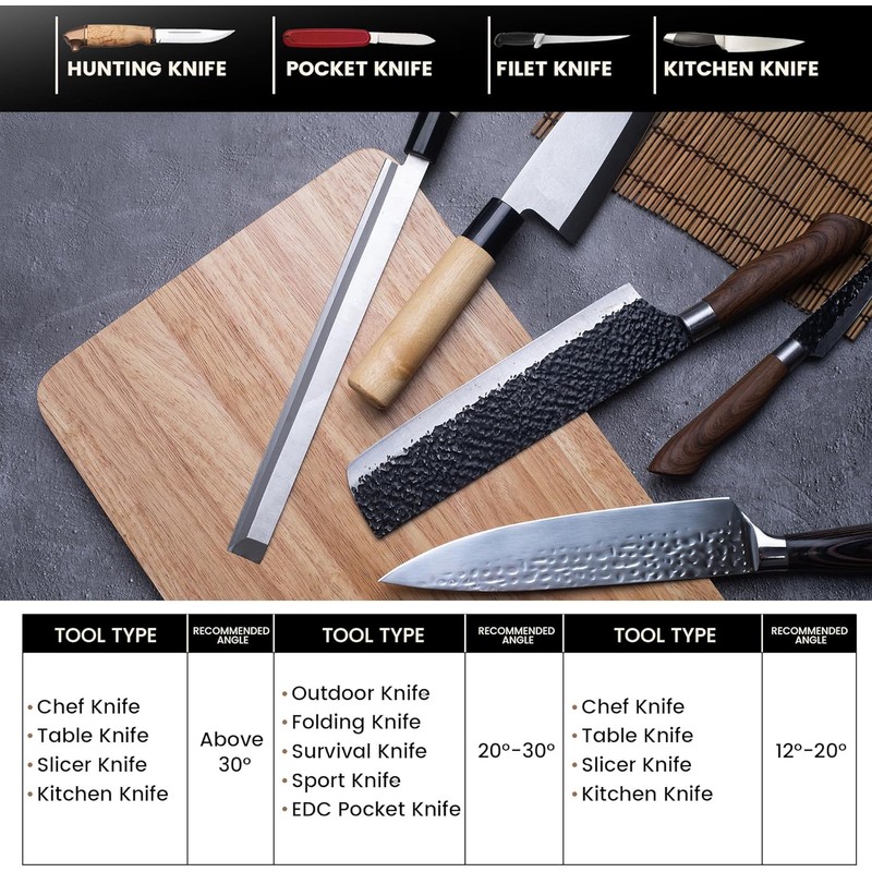 Upgraded XARILK Professional Knife Sharpening System GEN2, Heavy-duty | Aluminum