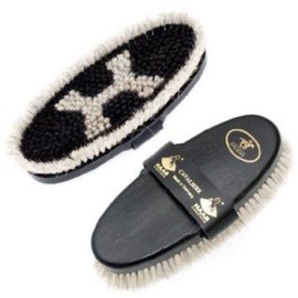 Haas Horse body-brush Kavallerie with horshair big brush 8.46x3.94inch