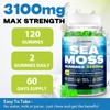 Sea Moss Gummies, 3100mg Irish True Sea Moss Seamoss Gummies