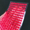 112 Rhinestone Sticker (Deco Sticker), Pearl Type, 0.2 inch (6