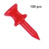 Zivisk Golf Tees Plastic 32MM 100 Count Red Golf Tees